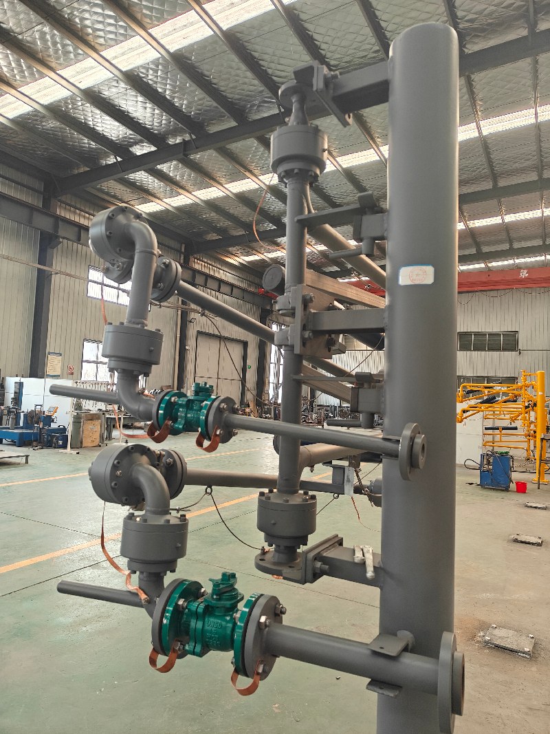 液氯、氫氟酸、無水氫氟酸等帶泄漏預(yù)警鶴管